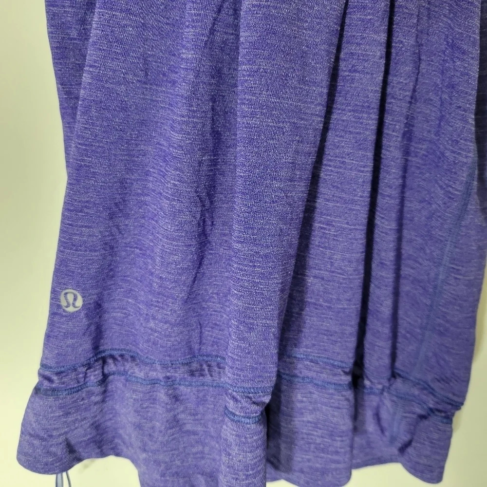 Lululemon rest less tank top with built in sports bra sz 6 - Picture 7 of 10